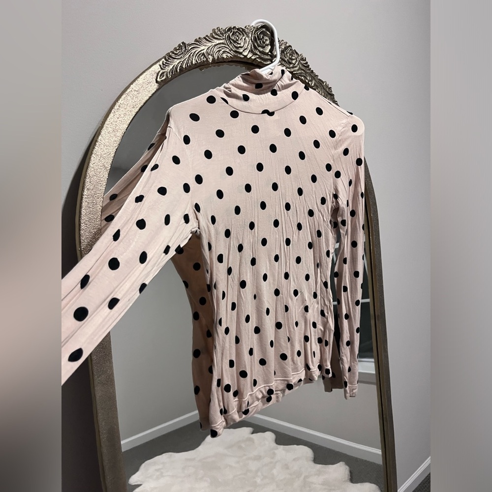 Polka-dot turtleneck, H&M, Small